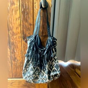 Fringe purse